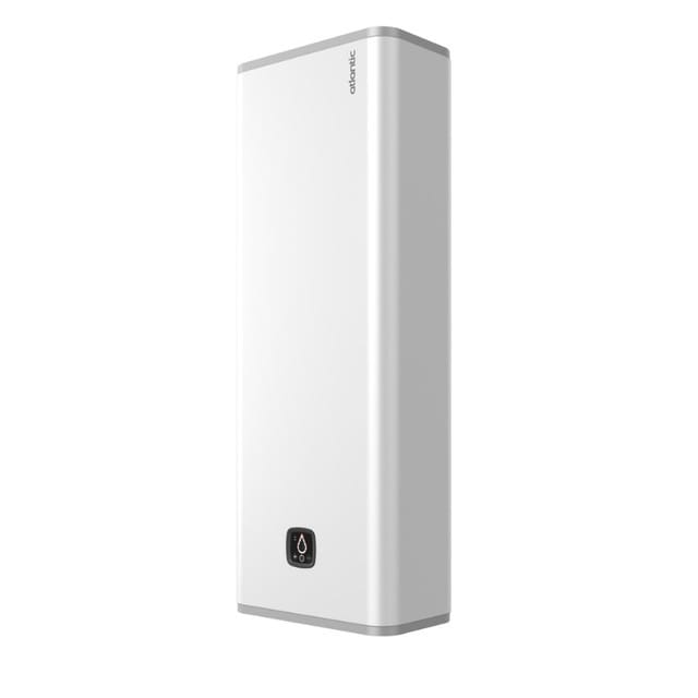 Chauffe-eau électrique Linéo connecté vertical mural multiposition blanc 80L - ATLANTIC - 157209