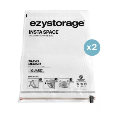 Housse de rangement sous vide taille de voyage m Ezy Storage Instaspace vendue par 2
