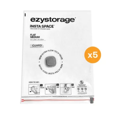 Housse de rangement sous vide taille M Ezy Storage Instaspace vendue par 5 pièces