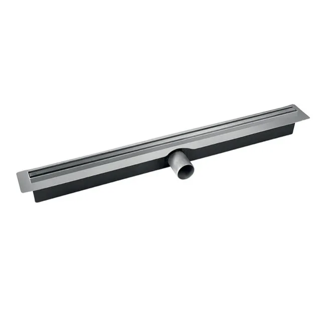 Caniveau de douche SLIM, couleur: inox brossé, longueur : 60cm