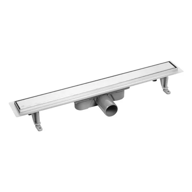 Caniveau de douche BASSO, couleur: inox brossé, longueur:90 cm