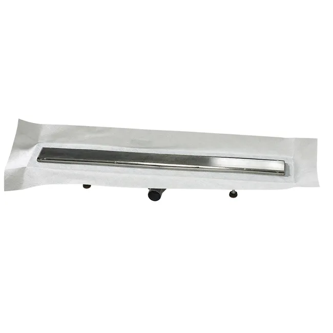 Caniveau de sol à maconner + siphon ultra plat - 70 cm de longueur