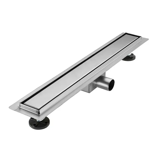 Caniveau de douche en inox Chromé - 100 cm