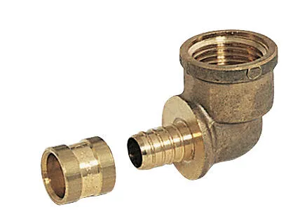Coude PER à glissement fixe Femelle 15 x 21 (1/2") Diam.12 mm - COMAP