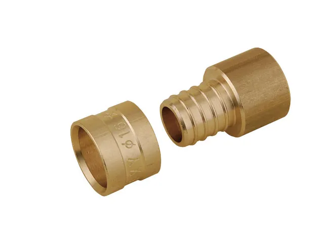 Raccord femelle écrou fixe F.20X27(3/4'') PER à glissement Diam.20 mm - COMAP