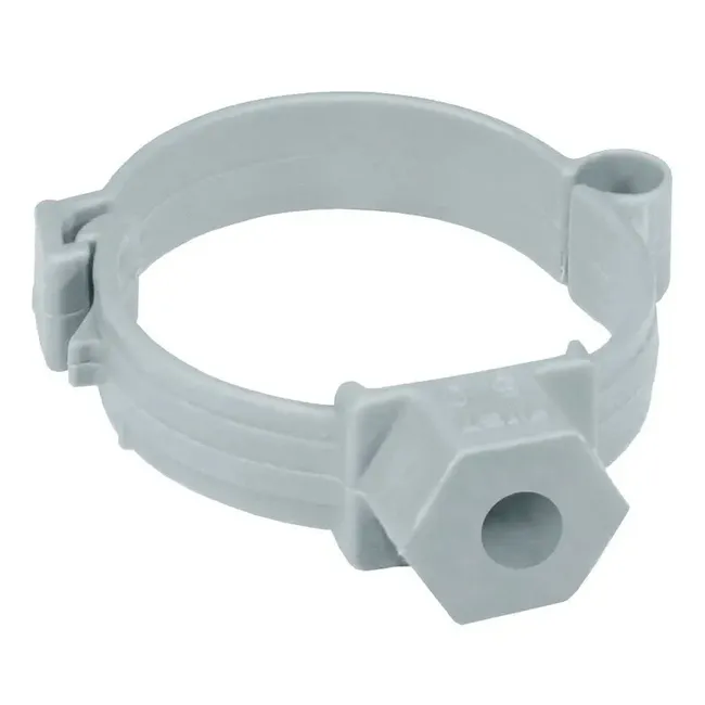 Collier à bride PVC évacuation à visser Ø50 First Plast