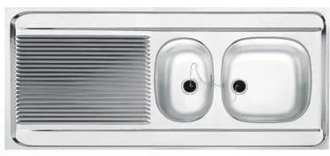 EVIER 1C1/2 STX751-1400 INOX FRANKE 018651