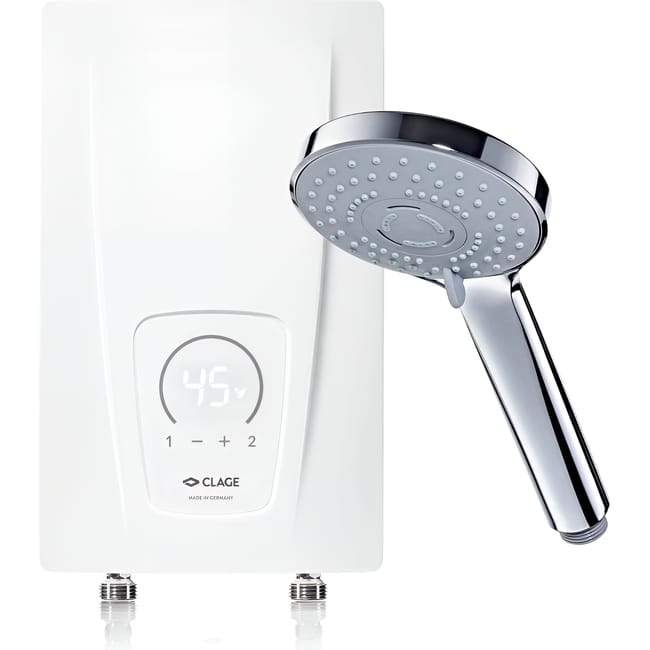 Chauffe-eau compact instantané NF avec douchette CEX 9 Plus 8.8kW 230V 38A