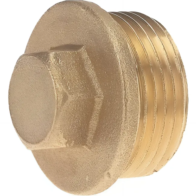 Bouchon à visser laiton tete fraisee 2''