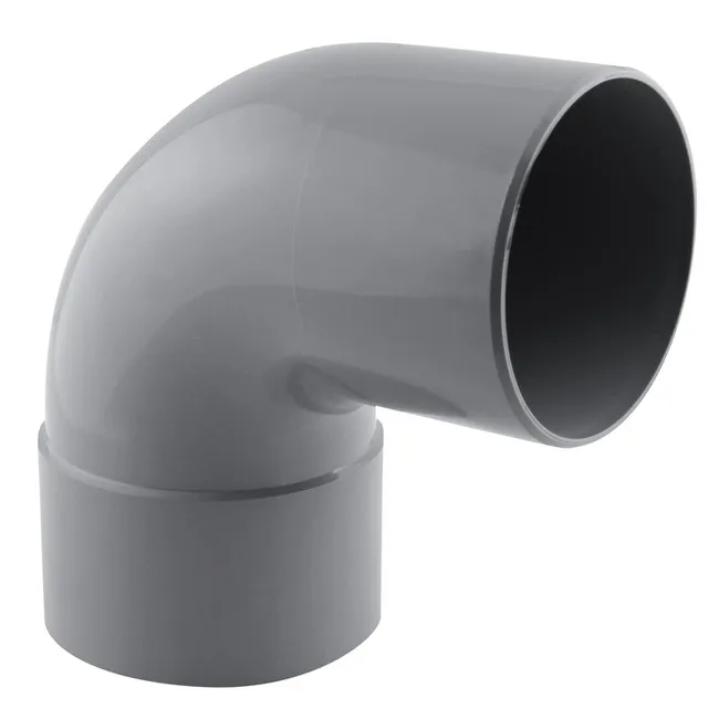 Image principale de Coude PVC évacuation 87° mâle/femelle Ø100