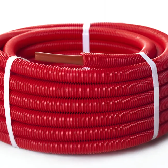 Tube PE-Xa pré gainé rouge - 13 x 16 - 100 m