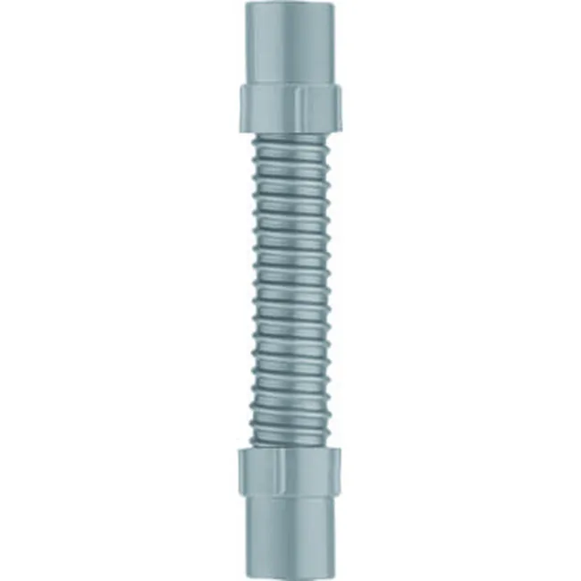 Flexible évacuation armé, embouts ABS M/M Ø40mm, L. 260mm