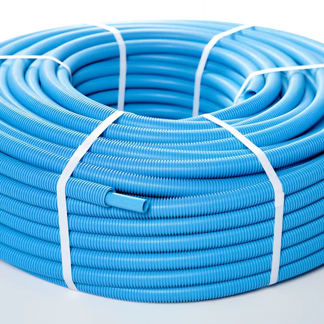 Tube PE-Xa pré gainé bleu - 13 x 16 - 100 m