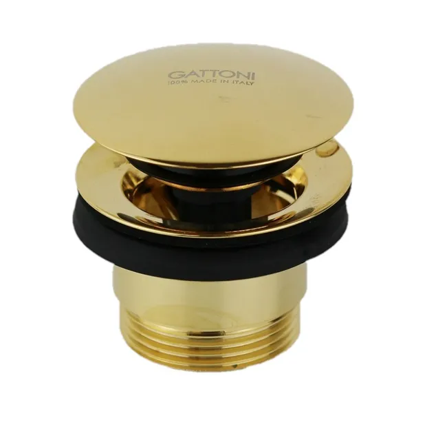 Vidage universel clic-clac couleur or Gattoni 1510/00D0 - Or