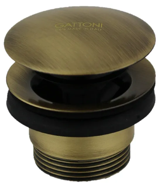 Vidage universel clic-clac couleur bronze Gattoni 1510/00V0 - Bronze