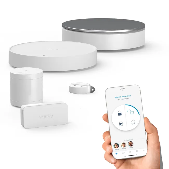 Image principale de Somfy - Home Alarm Essential Starter Pack - Alarme sans fil connectée