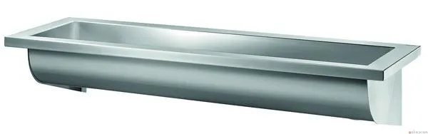 LAVABO CANAL MUR. L600 INOX/SA DELABIE 120240