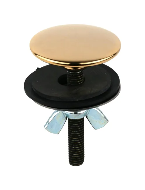 Cache-trou pour lavabo et bidet Ø48,5 mm Paffoni ZACC076 - Or