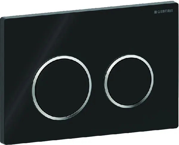 PLAQUE DECL.KAPPA21 NOIR GEBERIT 115240KM1