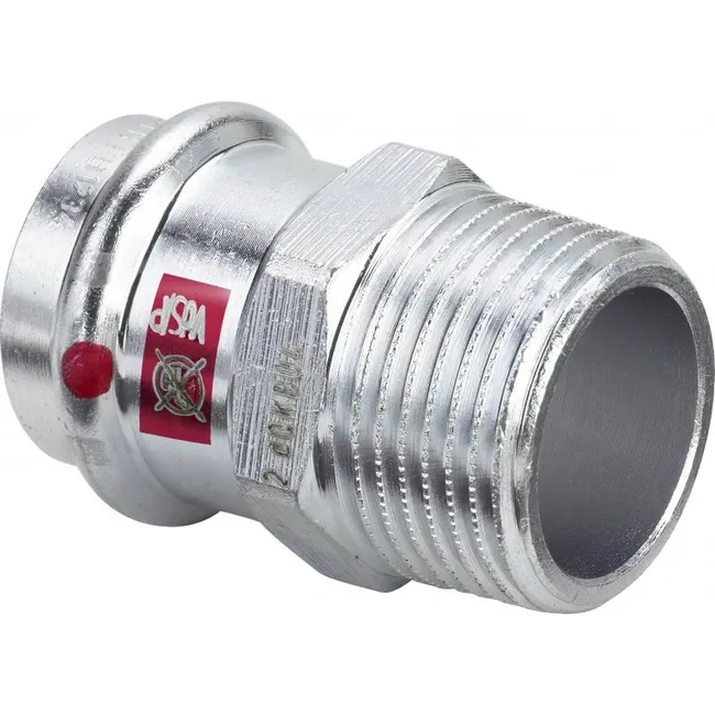 Mamelon électrozingué femelle diamètre 18 filetage 15x21 - VIEGA SARL