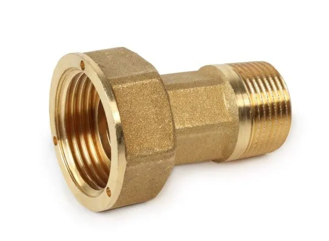 Raccord mâle / femelle compteur Giacomini R37 - 3/4"M x 1"F