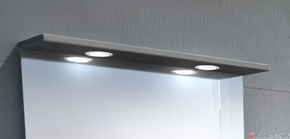 BANDEAU SPOT LED IP44 80 GRIS ANT EAZY ME0H20