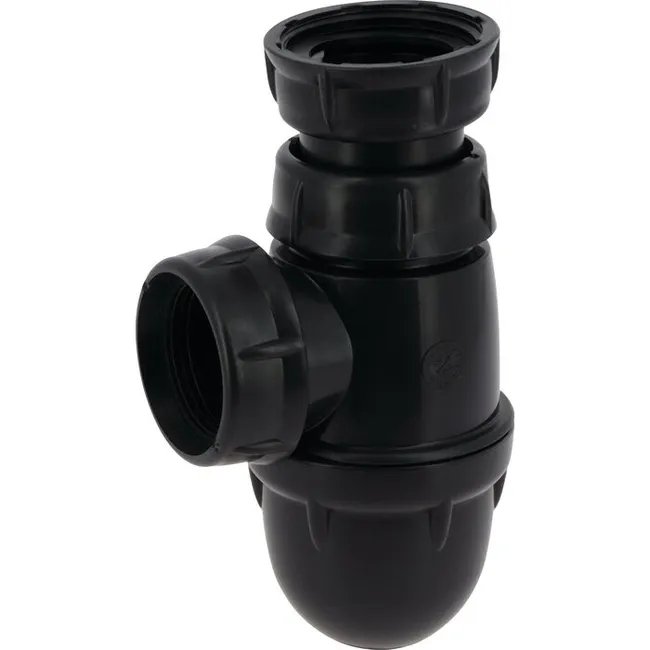 Siphon d'évier - NICOLL - Polypropylène recyclé - F1'1/2 - Diamètre 40 mm