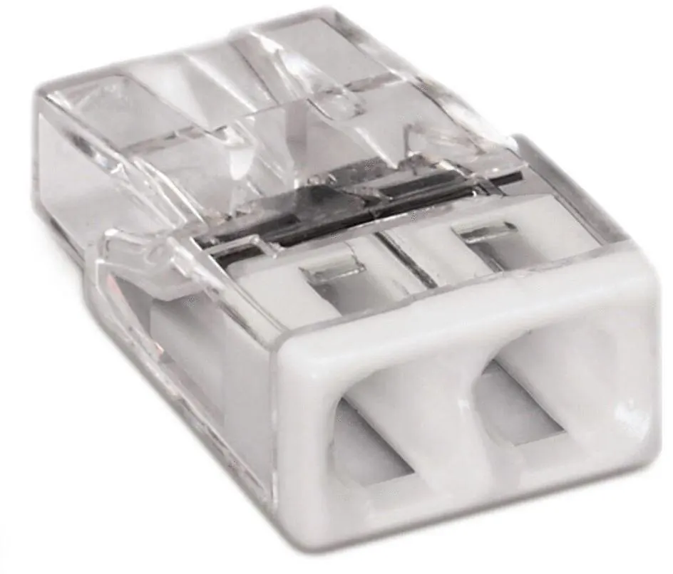 BORNE 2X2.5MM2 BLC -40- WAGO 2273-202/995-040