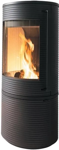 POELE A BOIS ALTARA NOIR 7KW P610344