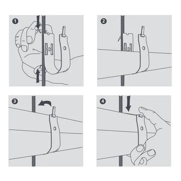 CLIP XTRA GRAB TAILLE 2 -SACHET 10- B2080/10