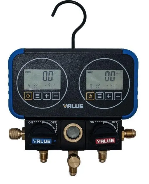 MANOMETRE ELECTR.2 VOIES +ACC. TF-VRM2-0101I
