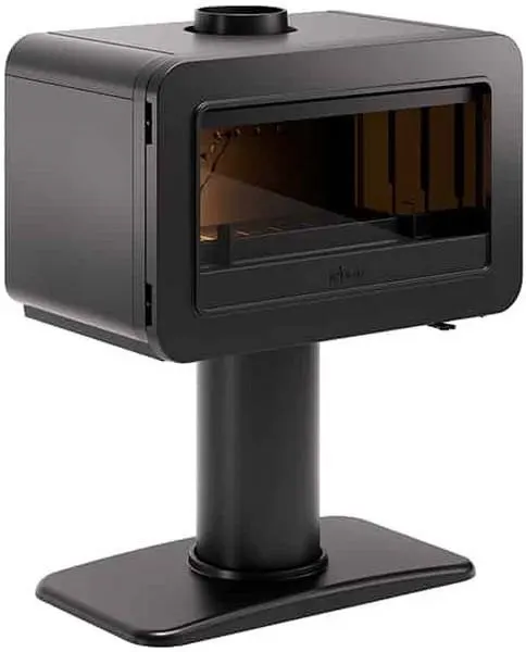 POELE A BOIS WILSON SUR PIED P648214