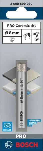 FORET DIAMANTE EXPERT CERAMIC 8MM 2608599050