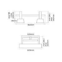 BAC RECUPERATION XTRA GM 1400X1400X25 B2074