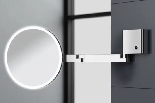 MIROIR COSMET.LED KYOTO A/F 20X20 CHR P920001