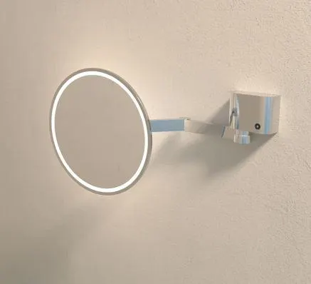 MIROIR COSMET.LED NIKKO ROND21X21 CHR P920009