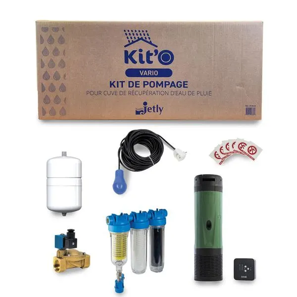 KIT POMPAGE KIT'O ECO CUVE RECUP.EAU 353019