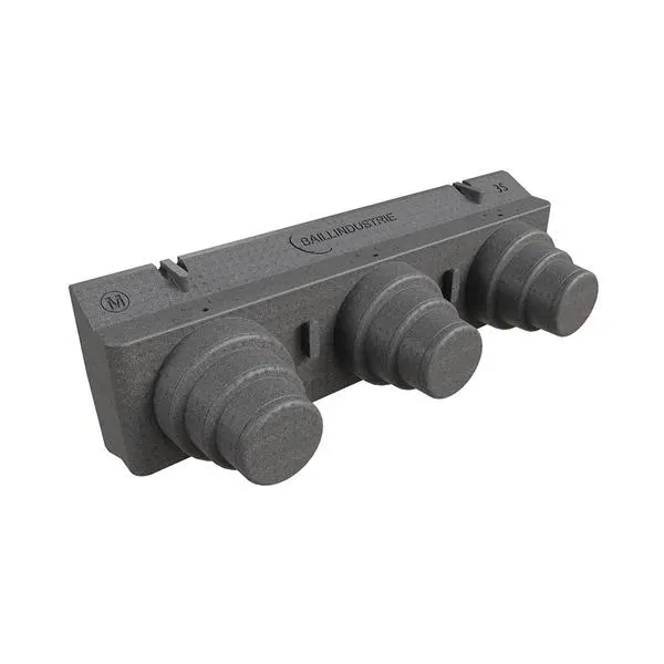 PLENUM UNIVERSEL 3 SORTIES D250-200-160MM 3S
