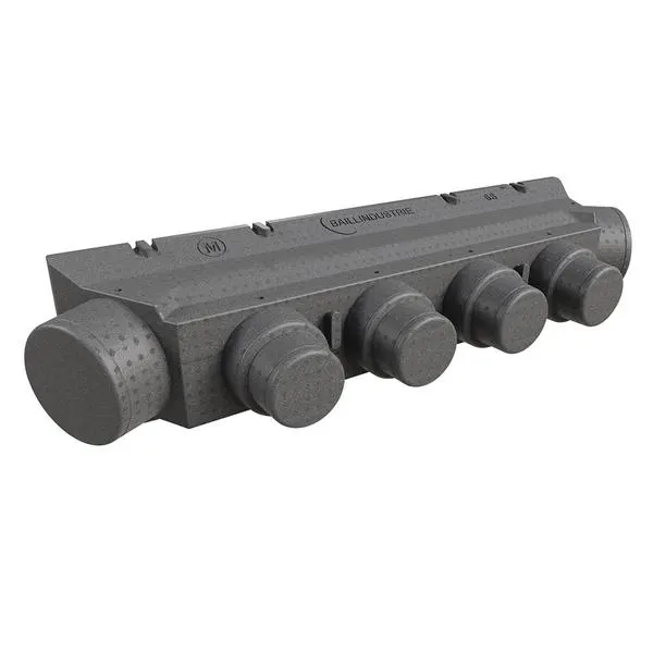 PLENUM UNIVERSEL 4 SORTIES D200-160+2 SORT 6S