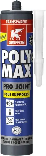 POLY MAX PRO JOINT TRANSP 280ML 7004982