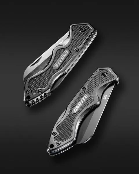 COUTEAU PLIANT LAME TRONQUEE UNILITE EK5