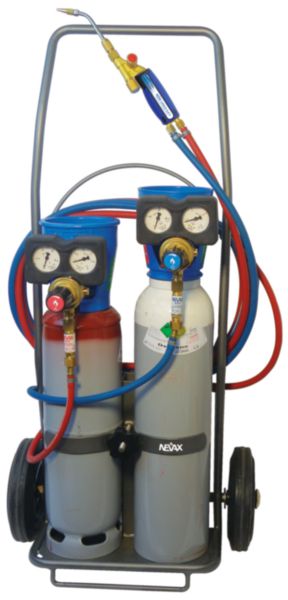 Poste soudure NEVAFLAM série D + 2 ARF bouteille air liquide Réf. 455100