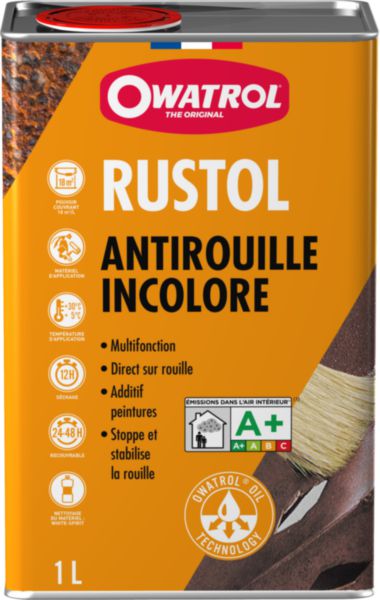 Image principale de Antirouille Rustol Owatrol bidon de 1 litre