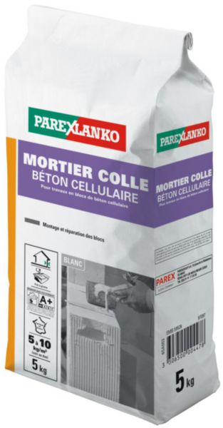 Colle béton cellulaire sac de 5kg