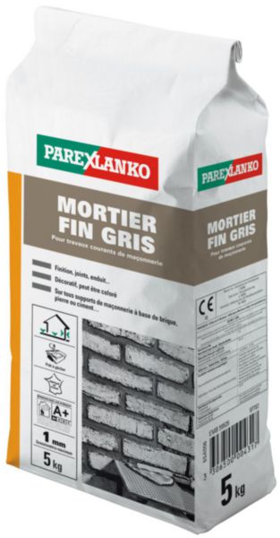 Mortier gris sac de 5kg