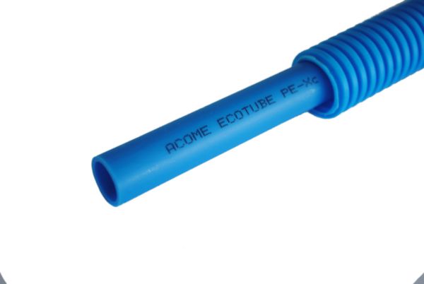 Image principale de Tube PER sous fourreau bleu 13x16 couronne de 100m 729803-C100