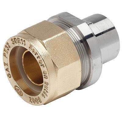 Raccord pour tube PE BD26223 à souder sur acier : 42,4 DN : cal. 32 diamètre : PE 40 réf 2622303