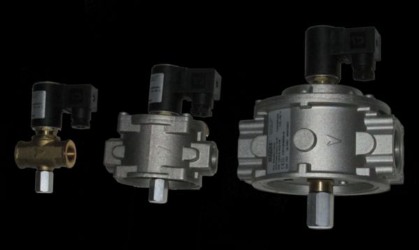 Electrovanne basse pression 4853BP 220V 50 Hertz à réarmement manuel Réf 4853003