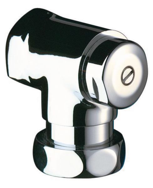 Image principale de Robinet d'arrêt équerre femelle 33x42 femelle 26x34 chromé Réf : 765000