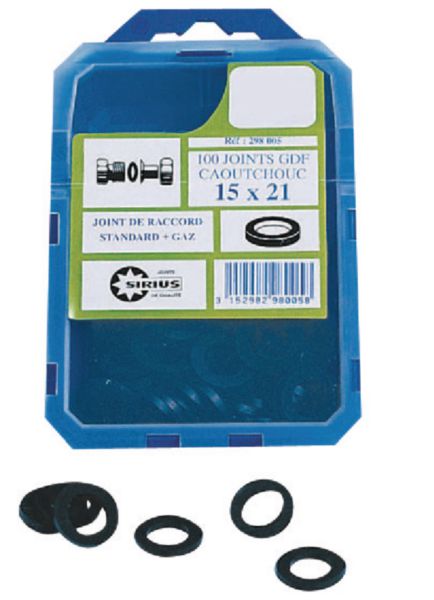 Joint caoutchouc EPDM coffret de 15 cases réf : 298014